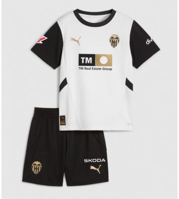 Valencia Replica Home Stadium Kit for Kids 2024-25 Short Sleeve (+ pants)